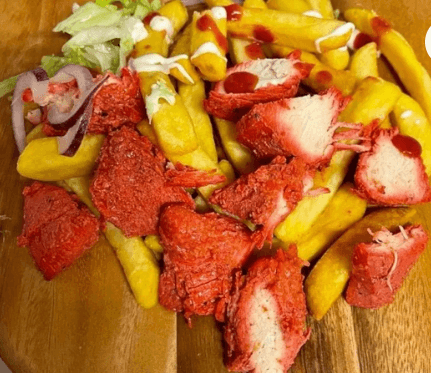 Mixed kebab box